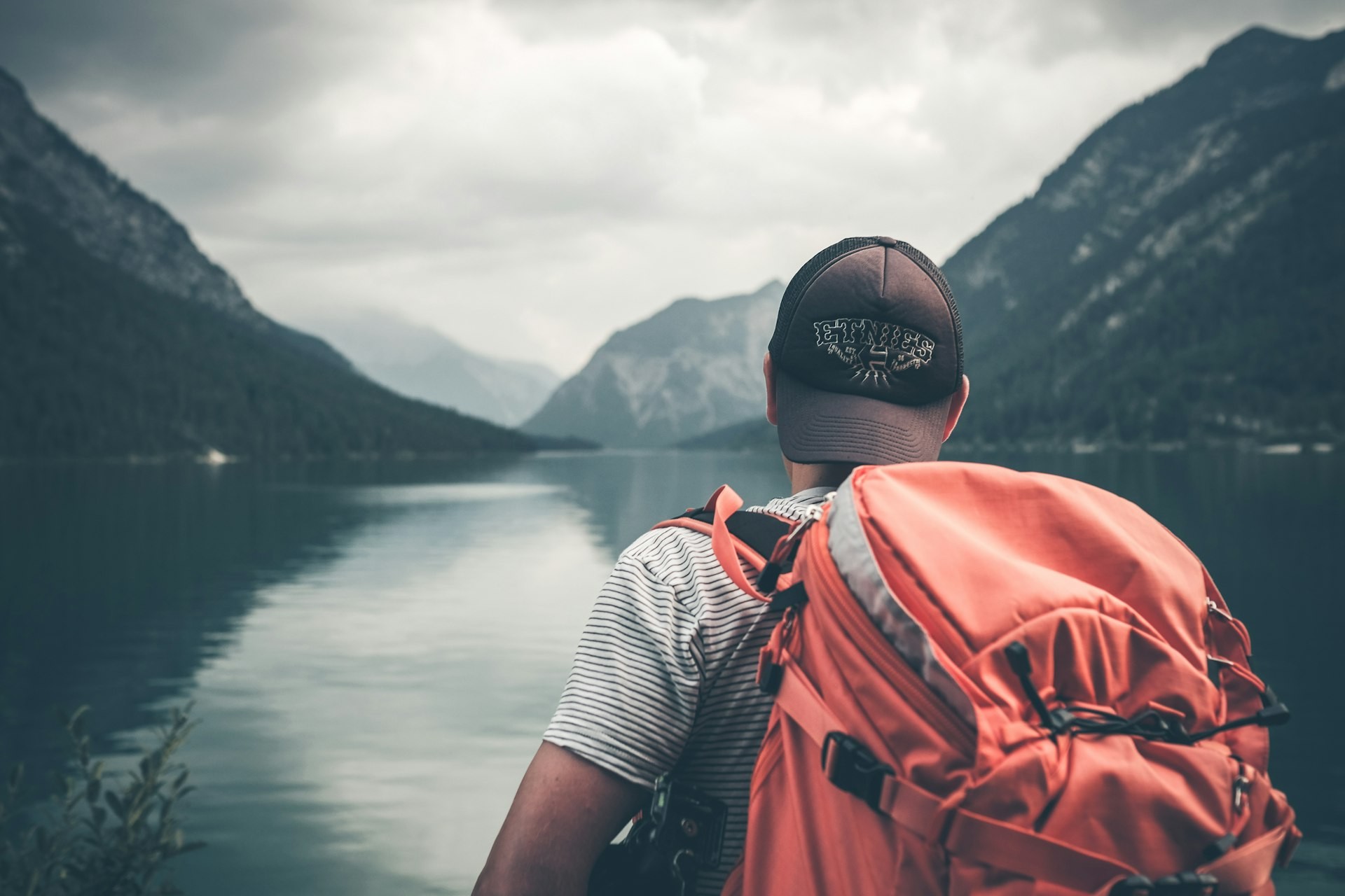 Solo traveler exploring